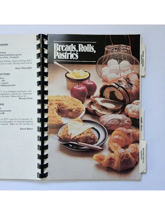 Vintage 80s What's Cooking In Our Kitchens Christian Women's Fellowship Disciple - Picture 11 of 16